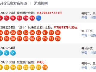 9月21日福彩中奖号码