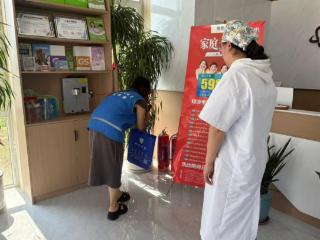 安居街道滨河社区开展消防安全排查宣传活动