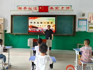 枣庄市市中区永安镇遗棠小学开展“民族团结进步宣传月”活动