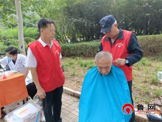 义诊义剪送温暖，非遗技艺焕新彩——德州天衢新区宋官屯街道金河社区开展黄河大集公益活动