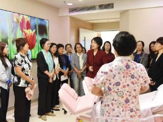 第三届儿童友好数字大会参会代表到济南市妇幼保健院参观调研