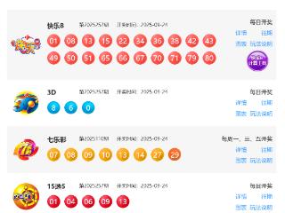 9月24日福彩中奖号码