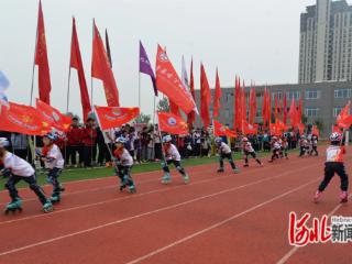 宁晋县第九届中小学生足球联赛激情开赛