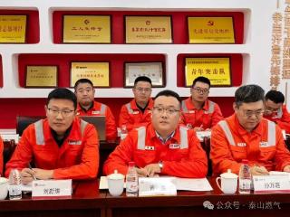 泰岳燃气党支部联合国家管网泰安作业区党支部开展共建活动