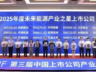 海南矿业连续两年获评“未来能源产业之星上市公司”