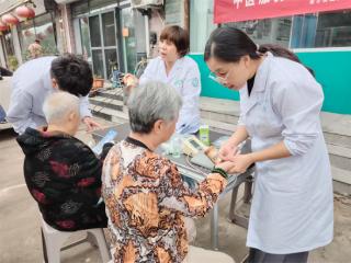 滨城区梁才街道社区卫生服务中心：中医服务走基层 惠民诊疗送健康