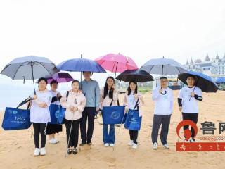 山东城发即墨城市公司开展“心系蔚蓝海岸·行践绿色担当”环保公益活动