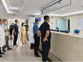 上饶市第二人民医院开展拉网式安全生产与医德医风大检查