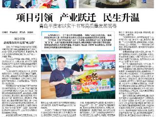 项目引领，产业跃迁，民生升温！平度市以实干书写高质量发展答卷