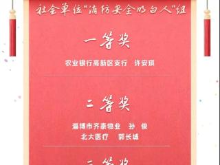 齐鲁医药学院师生在淄博市首届消防宣传科普大赛中获奖