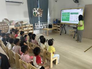 分类润童心•绿色育未来｜万顷沙镇第三幼儿园开展垃圾分类开学第一课