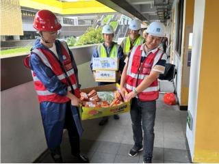 闻“风”而动！中建六局二建公司全面筑牢 台风“桦加沙”防御安全屏障
