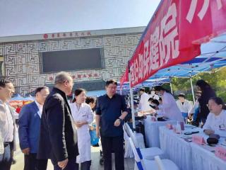 济南市妇幼保健院参加2025年百旺广场义诊活动