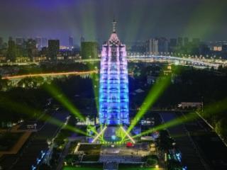 大报恩塔点亮十周年大展主题色