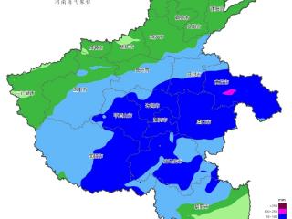 10月1日至2日大到暴雨 局部大暴雨 国庆期间河南大部持续阴雨