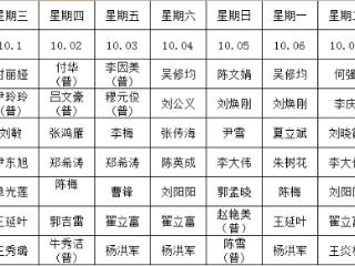 新泰市人民医院国庆、中秋不休假，守护健康不打烊