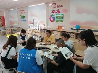 谢营社区开展“传统文化进社区 书香万象润人心”读书活动