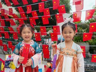 触摸中华文脉！盛世红苗幼儿园开展趣味亲子开放活动