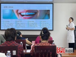 肃宁县梁家村中心卫生院举办健康科普宣讲比赛