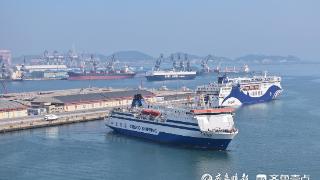 国庆假期，烟台海事局辖区鲁辽客运航线预计发送旅客20万人次(图1)