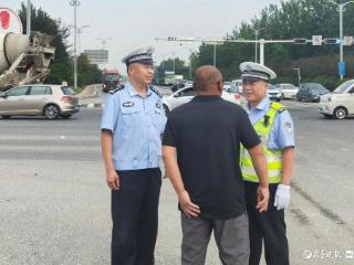 国庆我在岗| 在路上在一线！东昌府交警全力守护道路畅安
