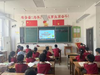 莒南县绣针河小学开展国庆中秋双节同庆主题活动