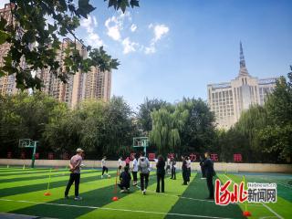 石家庄市桥西区举办校园足球特色校足球专项教师基本功选拔活动