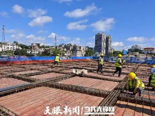 假期施工忙 贵阳花溪装配式建筑为民生安居添砖加瓦 | 大抓项目看进度