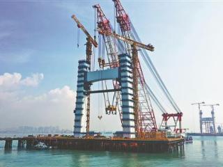 项目攻坚热潮涌 厦金大桥（厦门段）建设稳步推进
