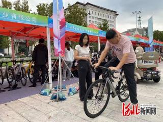 广宗自行车展销专场在邢台举办