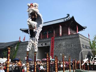 百狮入肥！肥东举办长三角舞狮大赛