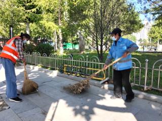 三河市节日期间筑牢城市“洁净防线”
