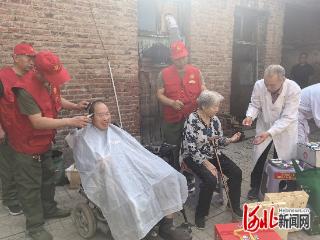 平乡县入户慰问+志愿服务暖人心