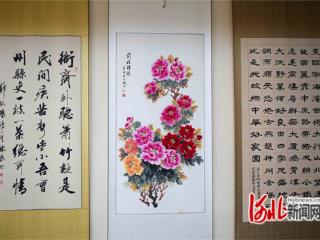 晋州市魏征书画社举办书画作品展