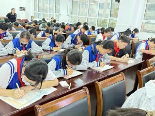 临沂第六中学太原路校区书写比赛圆满落幕