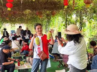 青岛即墨龙泉莲花田园：国庆假期人流如潮 乡村文旅热度引爆假日出行