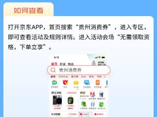 贵州发放线上消费补贴 京东购物享8折最高立减100元