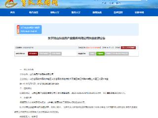 围标串标！山东信息产业服务有限公司被全军采购禁入3年