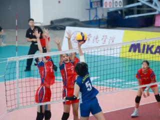 淄博十中获全国U17女排锦标赛第六名