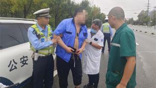 临港区大队紧急救助急症患者(图1)