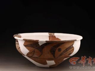 渭南蒋家遗址发现五千多年前微笑陶塑人面像