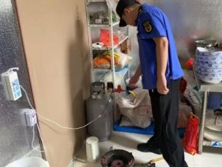 临沂沂河新区凤凰岭街道行政执法办公室开展燃气安全专项检查行动