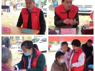 单县中心医院组织博士医疗团队走进单县李田楼镇中心社区开展义诊