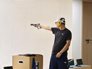 十五运｜手枪速射男团预赛第一，李越宏率队14日争冠