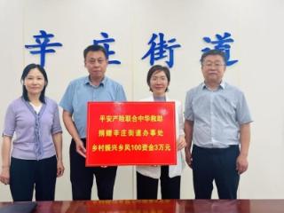 平安产险济南中心支公司：政企联动助力乡村振兴 钢城乡风文明100行动捐赠仪式圆满举行