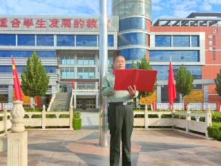 滨州退役军人思想政治辅导员走进市实验学校寄语新时代少先队员