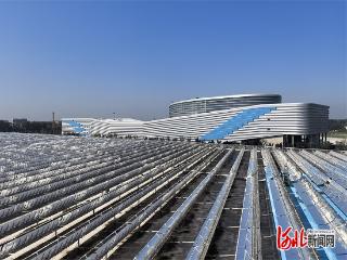 探访邯郸鲲乐湾国际旅游度假区：转换光和热，太阳能造雪