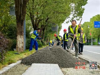 聚焦盛会筹备 | 武当山人行道改造正加速推进，预计18日全面完工