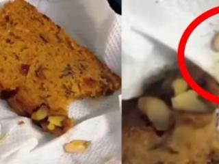 山姆枣泥核桃蛋糕被曝吃出一颗牙？此前肉品发臭被投诉