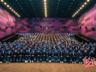 唐山海运职业学院：观影思政课点燃师生强国志